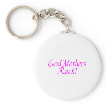 GodMothers Rock Pink Key Chain