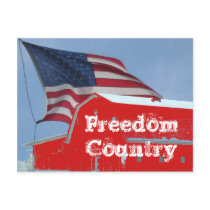 godncountry, Freedom Country postcards