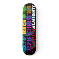 God's Attributes skateboard