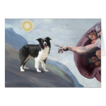 God's Border Collie (Z) Cards
