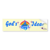 God's Boy-Customize Bumper Stickers