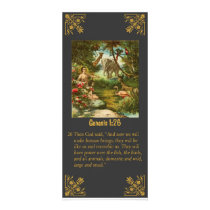 God's Creation of Human Beings Rack Card