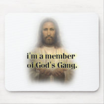 gods gang mousepads by liljulez gods gang mousepads