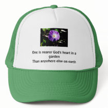 God's Garden - hat by Horseshoes3 God's Garden - hat