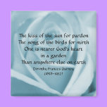 God's Garden Poem - magnet