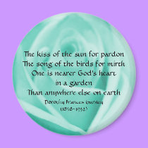 God's Garden Poem - magnet magnets