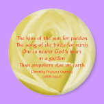 God's Garden Poem - magnet