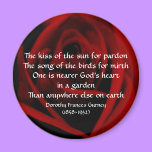 God's Garden Poem - magnet