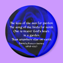 God's Garden Poem - magnet magnets