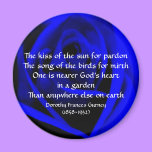 God's Garden Poem - magnet