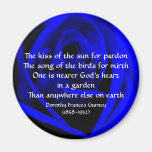 God's Garden Poem - magnet
