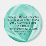 God's Garden Poem - magnet