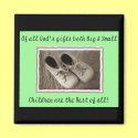 God's gift of Baby magnet by Tamathaa God's gift of Baby magnet