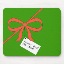 God's Gift To Men Mousepad mousepads