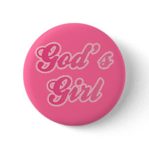 God's Girl buttons