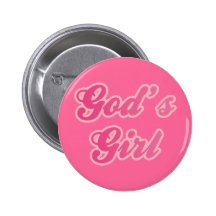 God's Girl Buttons