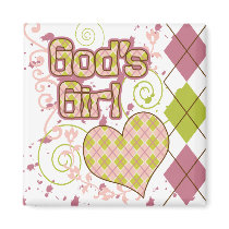 God's Girl magnets