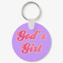 God's Girl keychains