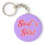 God's Girl Key Chain