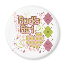 God's Girl magnets