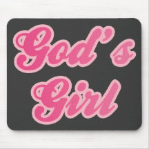 God's Girl Mousepad