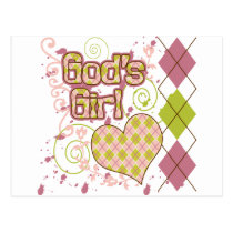 God's Girl postcards