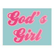 God's Girl Post Card