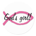 God's girl! Sticker by Christianphotogirl God's girl! Sticker