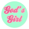 God's Girl stickers