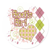 God's Girl stickers