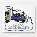 God's Good Buddy - Mousepad