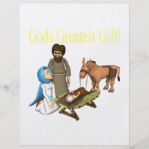 Gods Greatest Gift Flyers