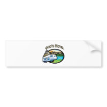 Gods Hotel bumper stickers by thecamperslife Gods Hotel bumper stickers