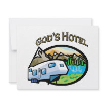 Gods Hotel invitations
