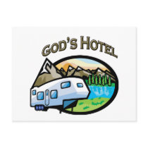 Gods Hotel postcards
