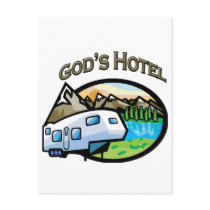 Gods Hotel postcards