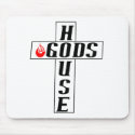 Gods House Mousepad by gods_house Gods House Mousepad
