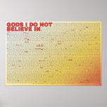 Gods I Do Not Believe In Print