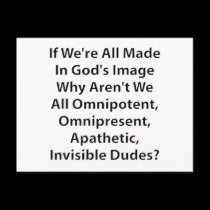 God's Image? postcards