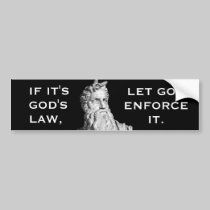 GOD'S LAW bumper stickers