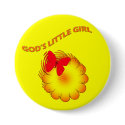 Gods Little Girl buttons by RevMark Gods Little Girl buttons