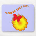 Gods Little Girl mousepads by RevMark Gods Little Girl mousepads