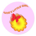 Gods Little Girl stickers by RevMark Gods Little Girl stickers