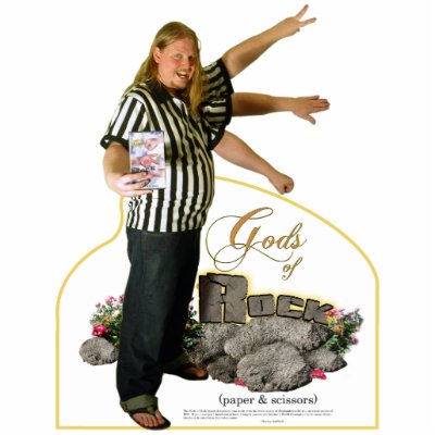 Gods of Rock (paper & scissors) Cut Outs by meatloaf