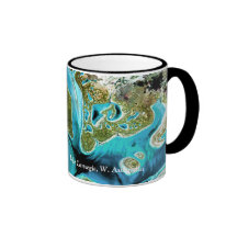 Gods Paintbrush Lake Carnegie, W. Australia Mugs