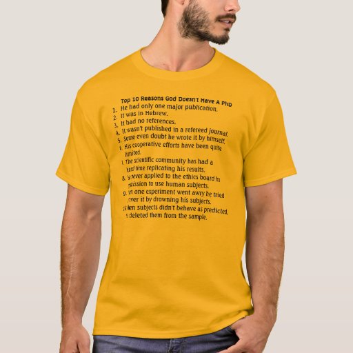 phd tshirt