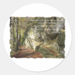 God's Plan To Prosper You Jeremiah 29:11 Round Stickers