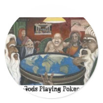 Gods Playing Poker line stickers by thepiper Gods Playing Poker line stickers