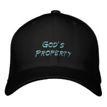 God's Property embroidered hats by Csprghst God's Property embroidered hats