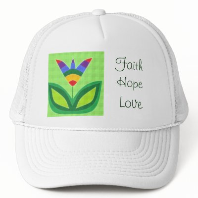 God's Rainbow Garden Mesh Hat by Clarence_Jones